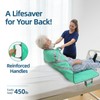 48" x 40" Heavy Duty Positioning Bed Pad with Handles,