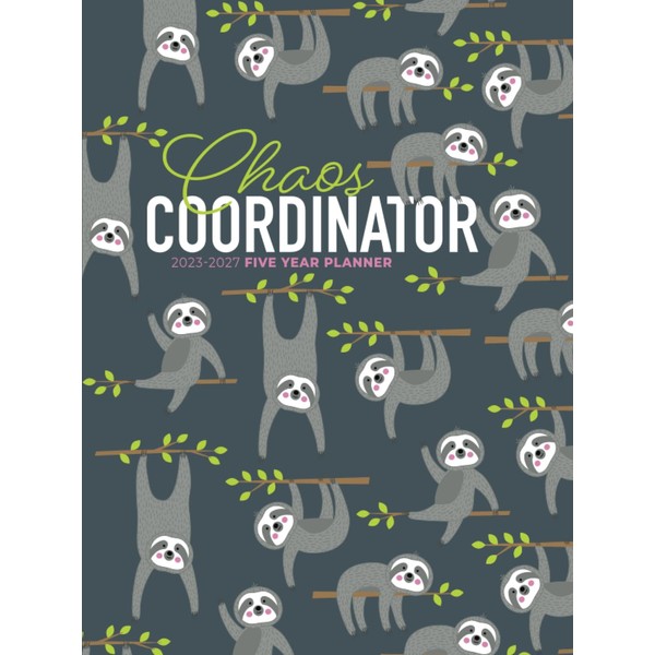 5 Year Monthly Planner 2023-2027 | Large | Chaos Coordinator
