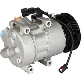 AC Compressor with Clutch Compatible with K-ia Sportage 2011-2016 H-yundai Tucson 2010-2015 2.0 2.4L L4 97701-2S502 977012S502