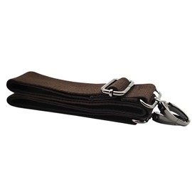 densata Leather Double Pocket Shoulder Strap (Black) (Vintage Grey)