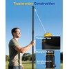 Ansionsol Heavy Duty Tetherball Sets with Ball & Rope for