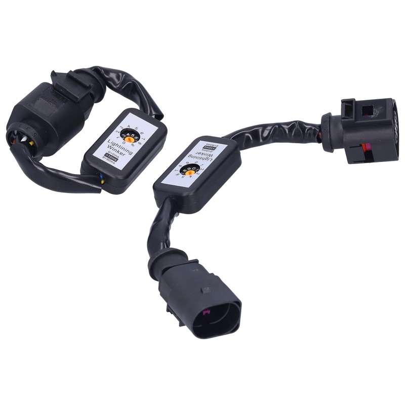 LED Tail Lights Dynamic Turn Signal Adapter Harness Blinker Module