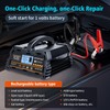 EFFORTWAY 20A 12V/24V Battery Charger,Lead Acid Charger, 12V LiFePO4 Charger.