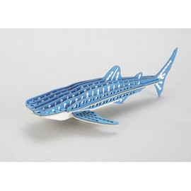 Crawler Rhino 3d paper puzzle Rhincodon typus (Small) paleness