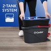 O-Cedar RinseClean Microfiber Spin Mop & Bucket Floor Cleaning System
