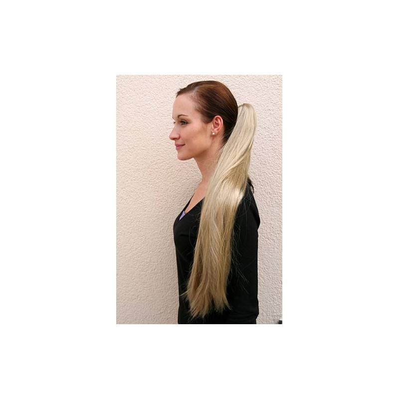 Hairpiece PONYTAIL very long straight medium BLOND (T113 Colour 24)
