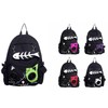 Banned Apparel Kitty Speaker Backpack Fish-Bone Purse 3.5mm Aux, Green