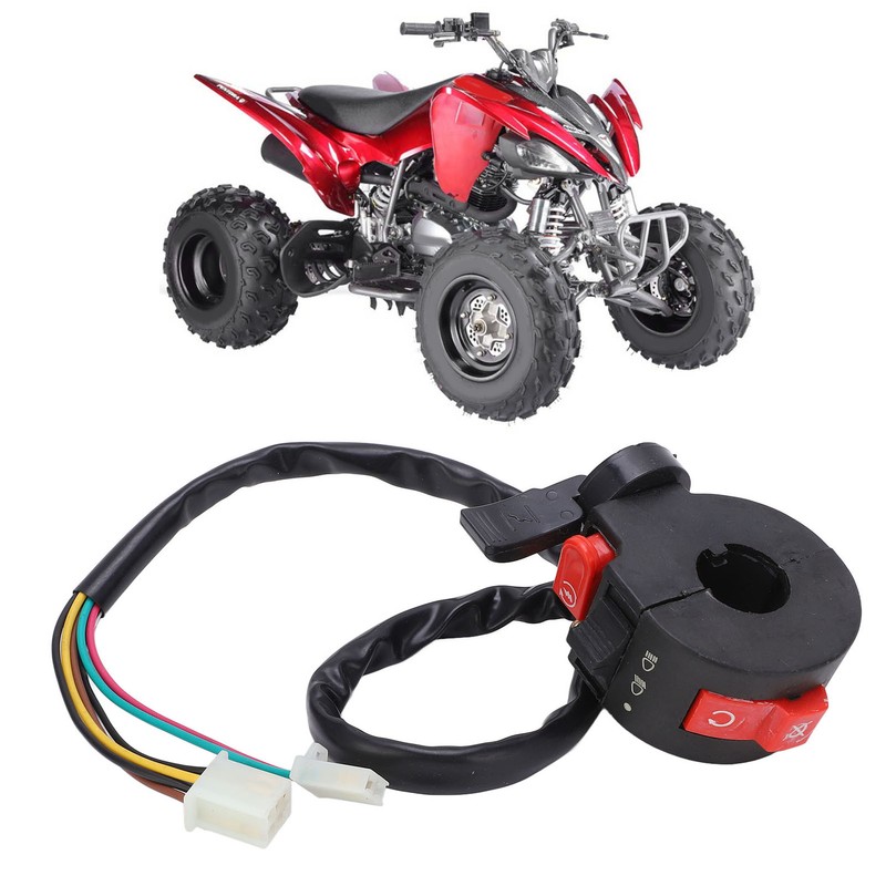 7wires 22mm Left Side Handlebar Kill Start Light Switch Choke