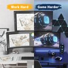 Heavy Duty Dual Monitor-Arm for 17-49'' - Double Vertically Stacked