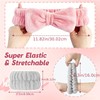 YXL 1Pcs Face Wash Headband and 2Pcs Skincare Wristbands, Butterfly