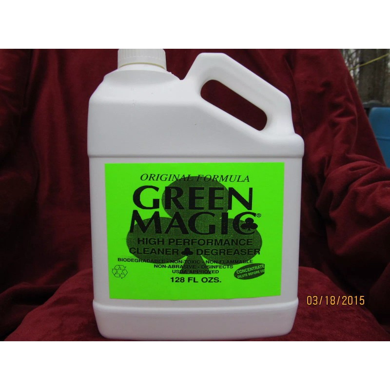GREEN MAGIC " GREEN MAGIC " Worlds Best Cleaner Degreaser,