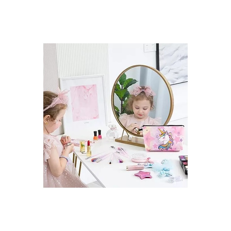 WERNNSAI Juego De Brochas De Maquillaje De Unicornio, 12 Brochas