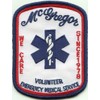 Embroidered Patch - Patches for Women Man - McGregor Volunteer