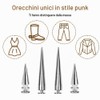 Orixo 30 Pezzi Borchie A Vite Borchie per Tessuti in