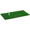 Longridge Deluxe Golf Practice Mat - Green, 1x2 Inch