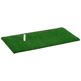 Longridge Deluxe Golf Practice Mat - Green, 1x2 Inch