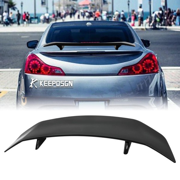 KEEPDSGN 46" Rear Trunk Spoiler GT-Style Wing Gloss For Infiniti