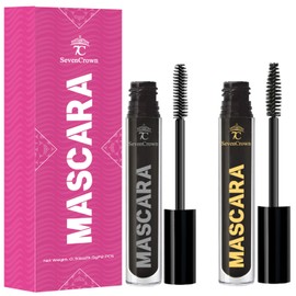 Máscara De Pestañas Postizas Negra  Volumen Y Longitud Espectaculares. Resistente Al Agua, Vegana Y Sin Crueldad Animal.                              