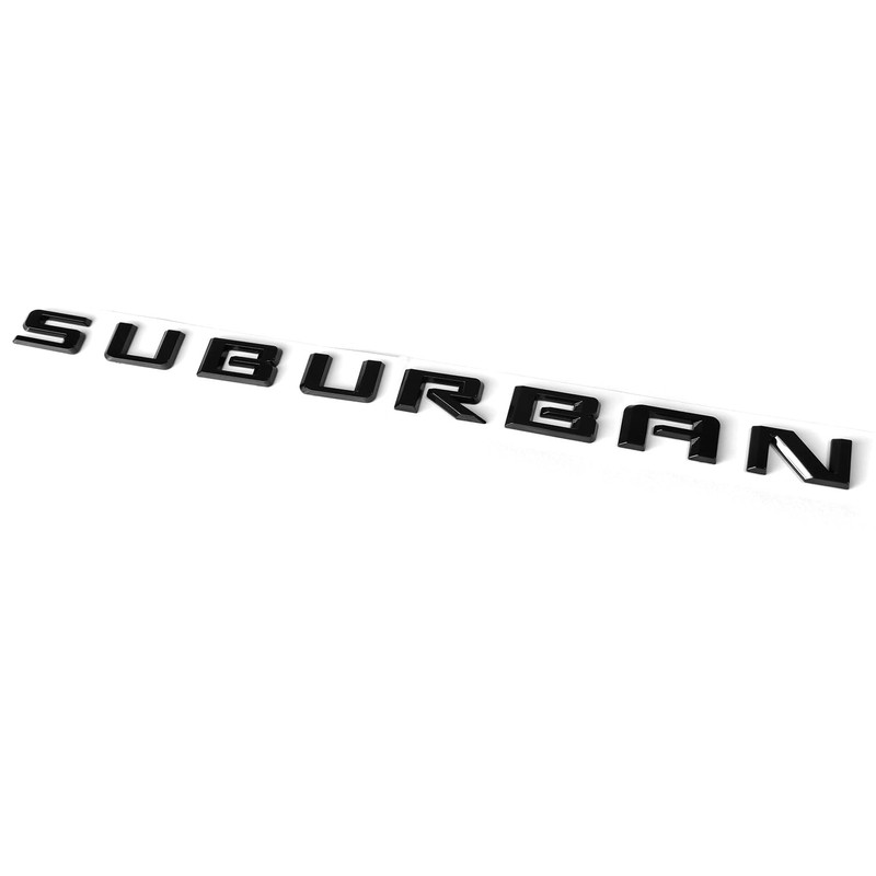 3pack OEM 2021 Suburban Emblem 3D Letters Badge Compatible with