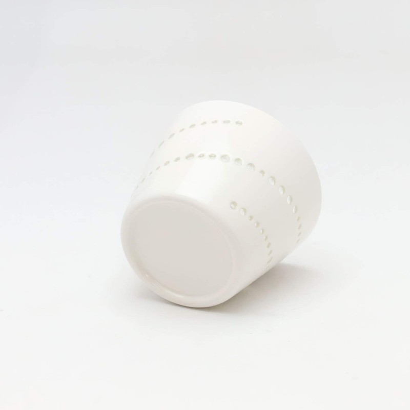 TAMAKI T-924341 Inokuchi Scashi Spiral White Diameter 2.6 x Height