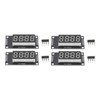 4 Sets Digital Tube Display Module LED 4 Digit 7