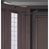 QCAA Extra Heavy Storm Door Chain Check, 25-1/2" Length, Solid