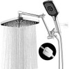 12 Inch Rain Shower Head with Handheld Spray Combo and