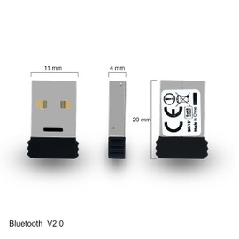 BIGtec Ultra Mini Bluetooth adaptor V2.0+ V1.2 V1. WIN7 Kompatibel BIG121