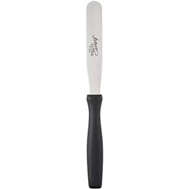 Ateco 4" Spatula with Black Plastic Handle