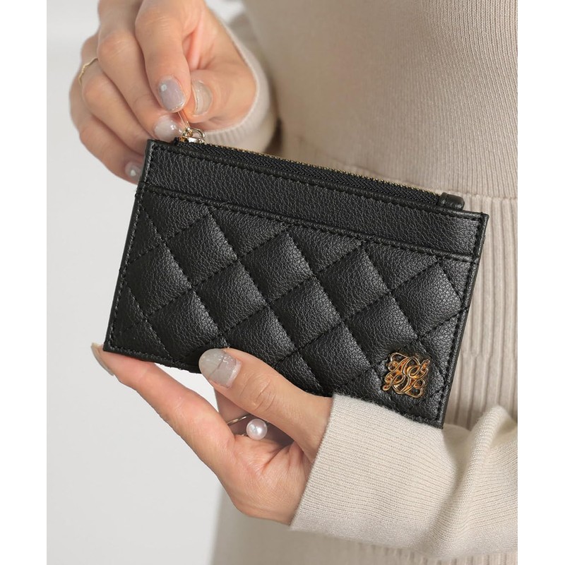 Altrose Luna Fragment Case, IC Card, Quilted Pass Case, Card