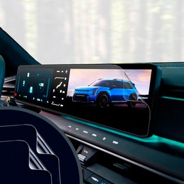 Artemis Shields Matte Anti-Glare, Anti-Fingerprint Clear PET Film Screen Protector Designed for 2026 2025 KIA EV9 Infotainment & Navigation Display – 2 Pack