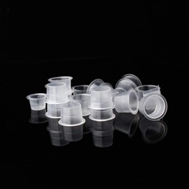 Disposable Tattoo Ink Cups-Tattoo 1000pcs Tattoo Ink Caps for Tattooing Tattoo Ink Cups Disposable Large Pigment Cups (15mm—1000pcs)