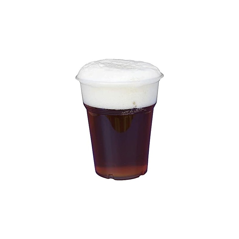Gastro-Bedarf-Gutheil 50 Disposable Drinking Cups with Measuring Line at 400
