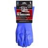 Grease Monkey Gloves - Blue Large Protective Work Gloves for Hands
