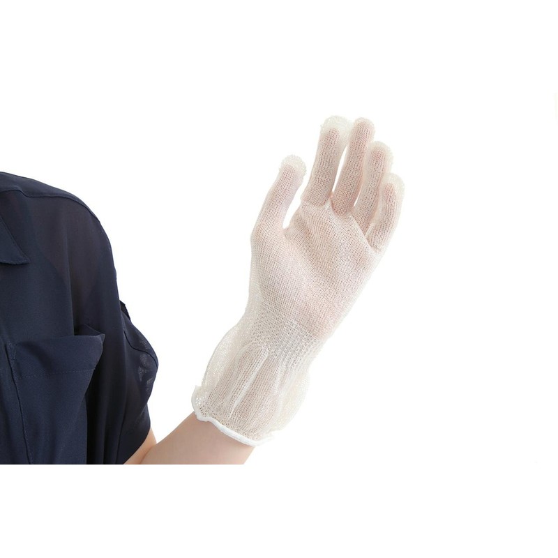 Cool & Hot Raw Silk Gloves, Pure Domestic Raw Silk,