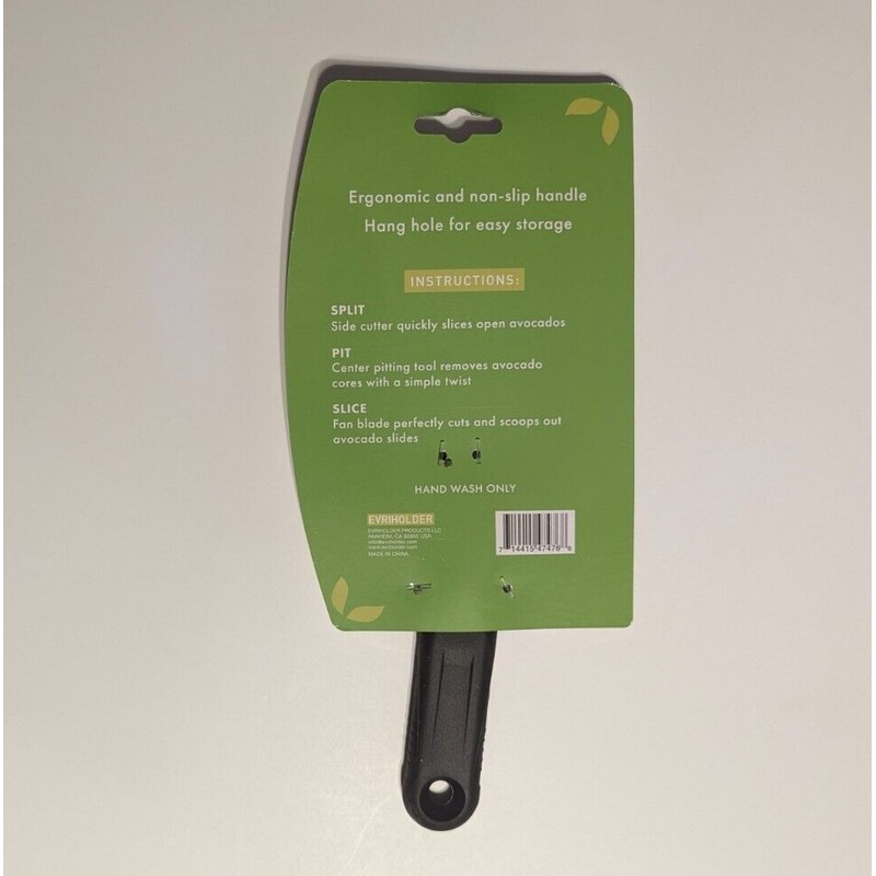 Evriholder Avocado Tool 3 In 1 Split, Pit, and Slice