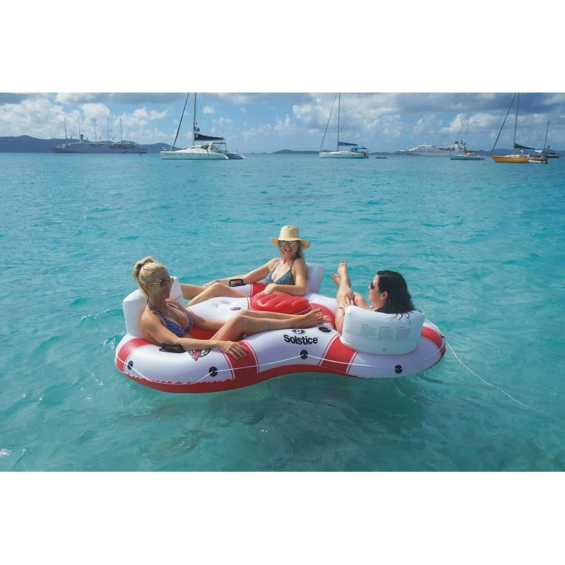 Swimline Solstice Super Chill Tube Triple Pool and Lake Float
