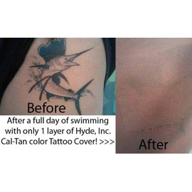 Hide Ink Temporary Tattoo Cover Up 4" x 6" - LITE COMBO (6-Pack)