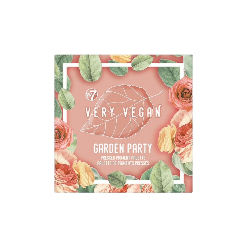W7 Very Vegan Garden Party Eyeshadow Palette (9 Colors)