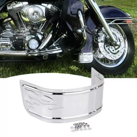 Unbranded Motorcycle Front Fender Trim Skirt For Harley Electra Tri Glide Ultra FLHTCUTG