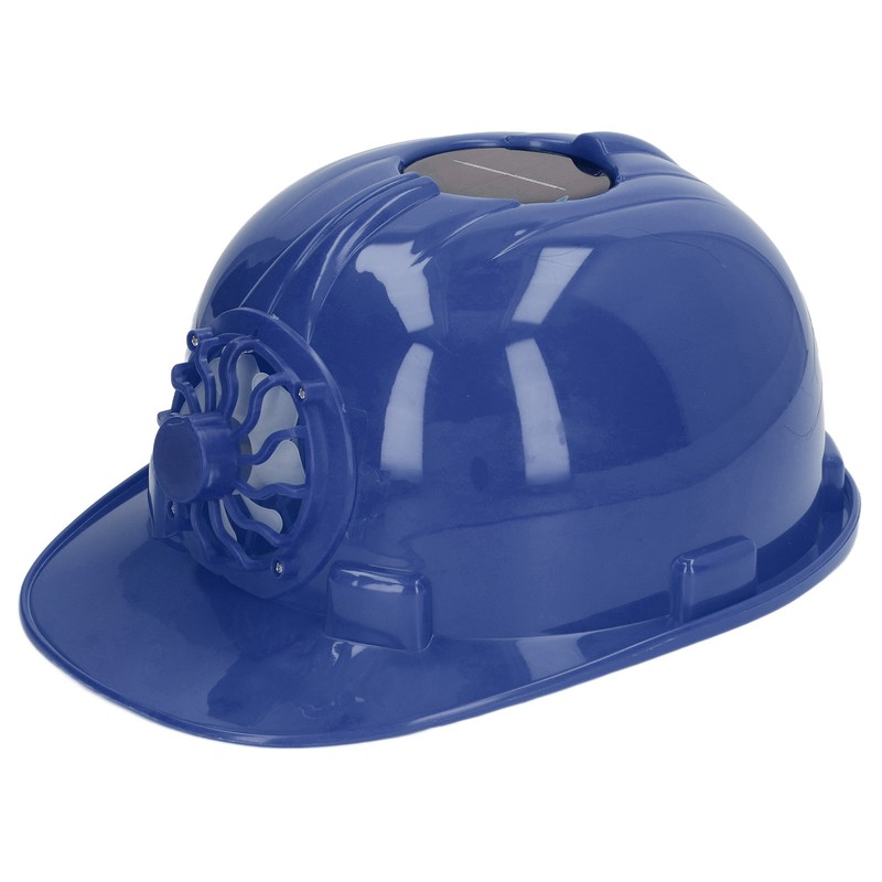 Hard Hat with Solar Fan Plastic Ventilated Safety Helmet Breathable