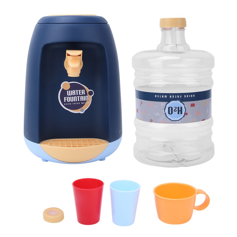 Simulation Water Dispenser Drinking Fountain Furniture Kitchen Girls Pretend Play