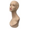 cBox Life-Sized Free Standing Flesh Tone Mannequin Head for Clothing