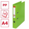 Esselte A4 Lever Arch File, Green, 52mm Spine, Plastic, Vivida