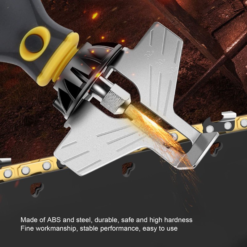 Chainsaw Sharpener Kit USB 3.6V Portable Grinder for Maintenance Chainsaw