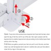 EFAILY Adjustable Portable Foldable Beach Anchor Outdoor Sunshade Stand Patio