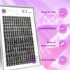 IUI IUI Beauty 196pcs Lash Clusters, 0.05mm Thin Band, Soft