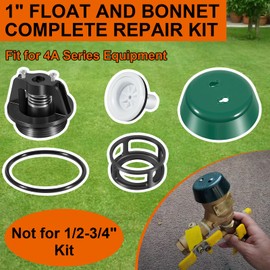 1" Float and Bonnet Complete Repair Kit Fit for 4A Series Devices, for Apollo Backflow Preventer, Replace for 4A-005-07, 4A00507