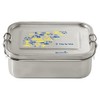 Step by Step Stainless Steel Lunch Box, Blue & Yellow,