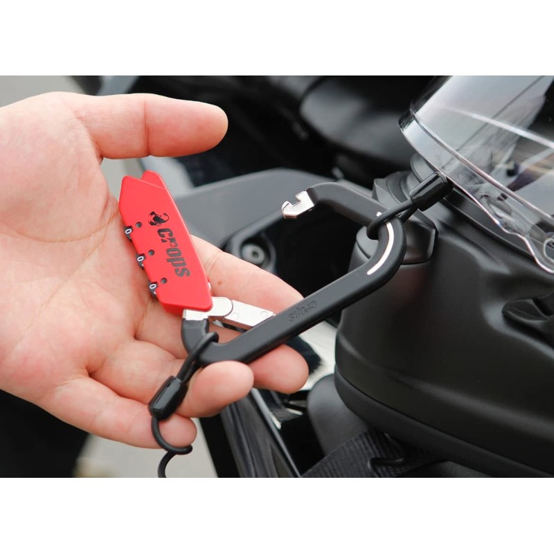 crops Carabiner Lock with Coil Wire ELK 0.1 x 59.1